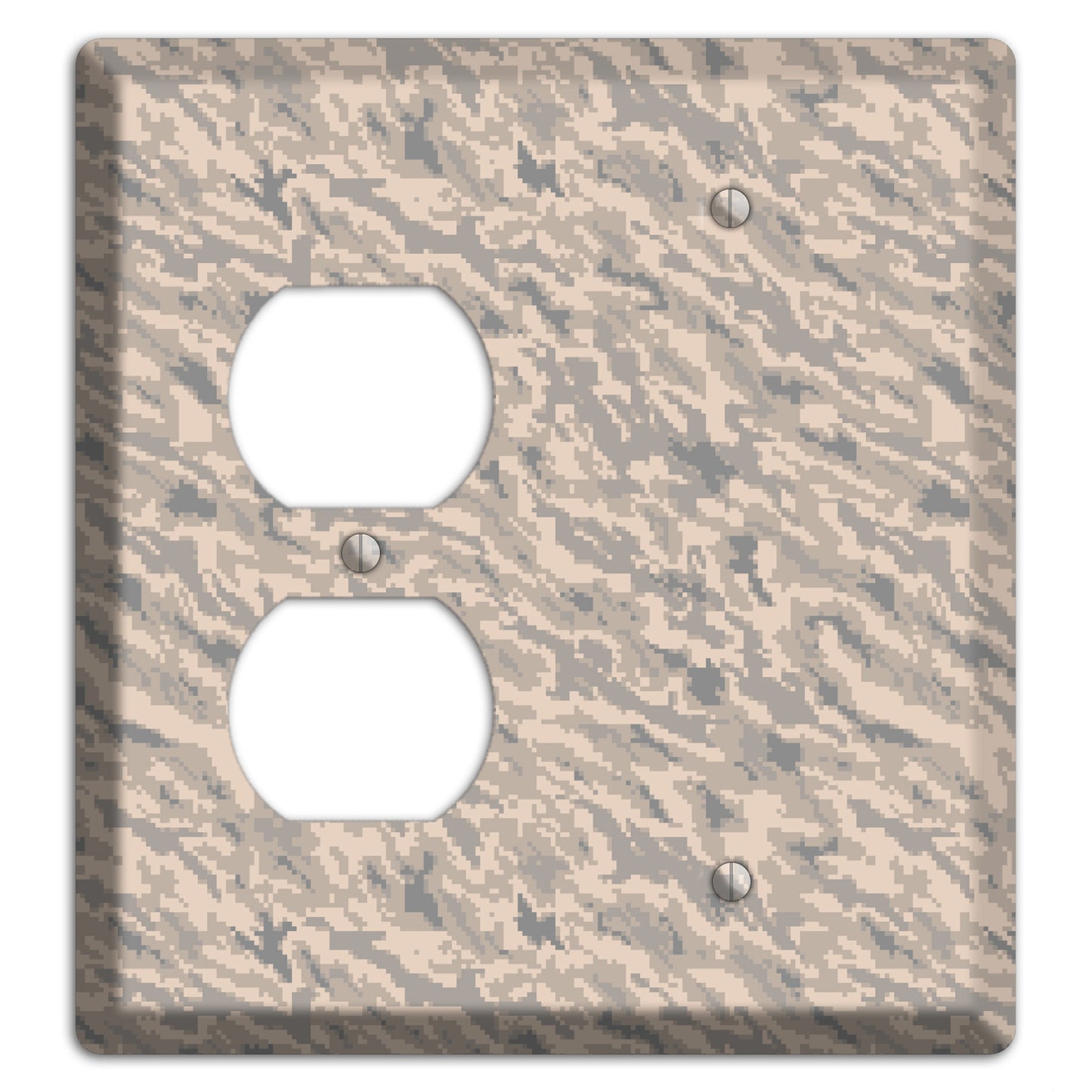 UCAF Tiger Stripe 2 Camo Duplex / Blank Wallplate