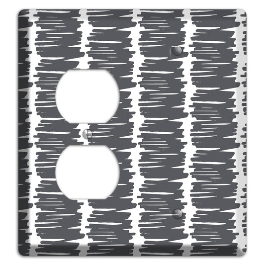 Abstract 20 Duplex / Blank Wallplate