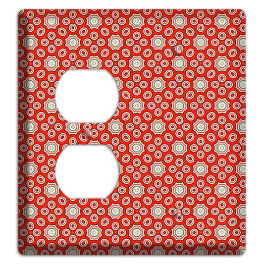 Red Foulard 3 Duplex / Blank Wallplate