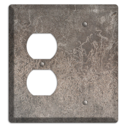 Old Concrete 1 Duplex / Blank Wallplate