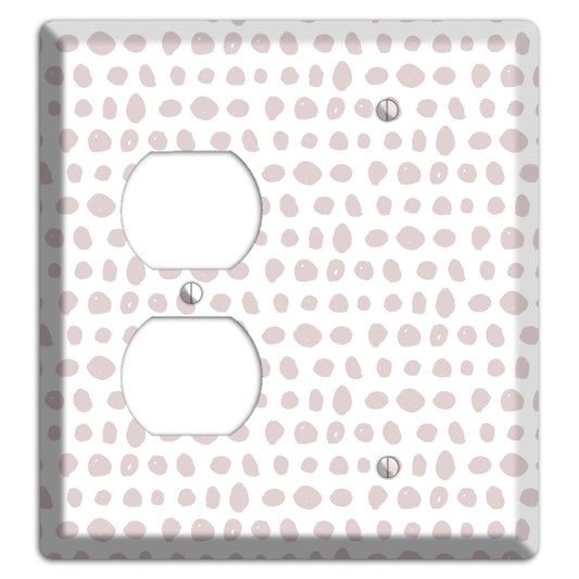 Abstract 5 Duplex / Blank Wallplate