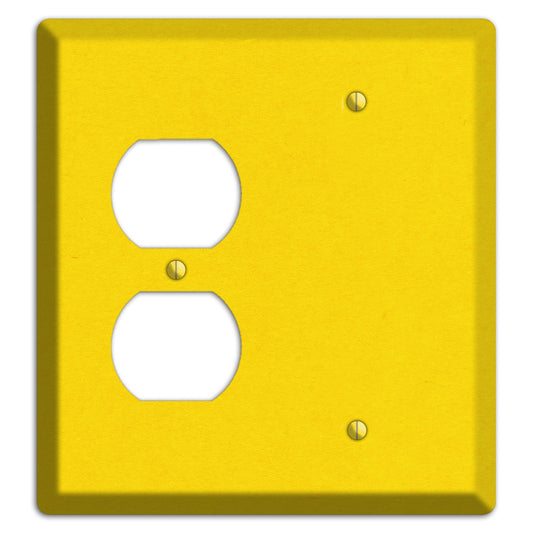 Moon Yellow Kraft Duplex / Blank Wallplate