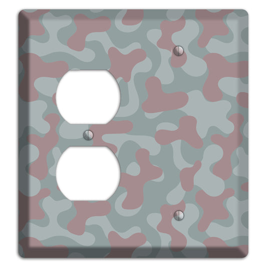 Afghanistan Blotch 1 Camo Duplex / Blank Wallplate