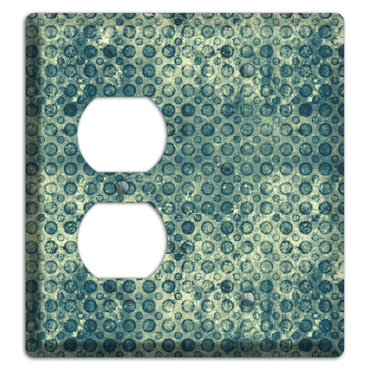 Green Circles Duplex / Blank Wallplate