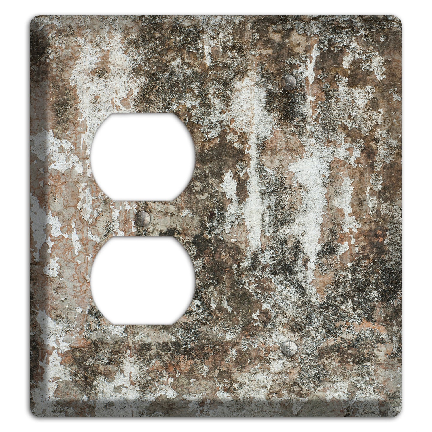 Old Concrete 10 Duplex / Blank Wallplate