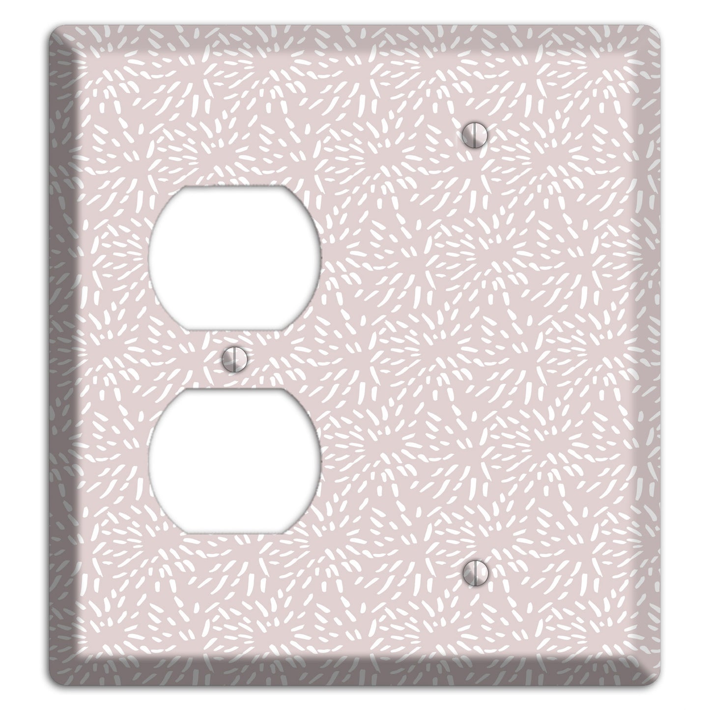 Abstract 8 Duplex / Blank Wallplate