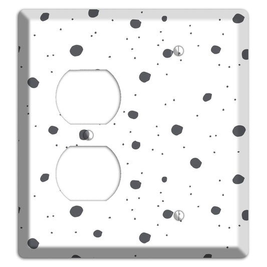 Abstract 28 Duplex / Blank Wallplate