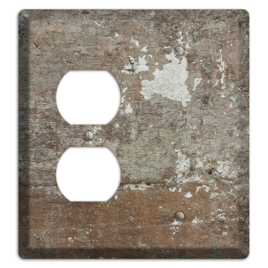 Old Concrete 11 Duplex / Blank Wallplate