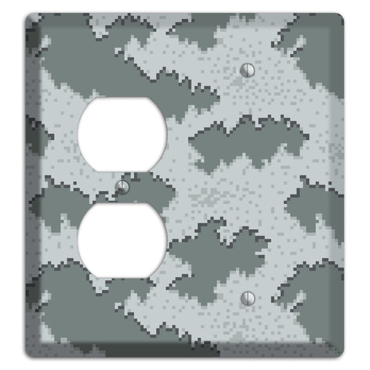 Marpat Winter Camo Duplex / Blank Wallplate