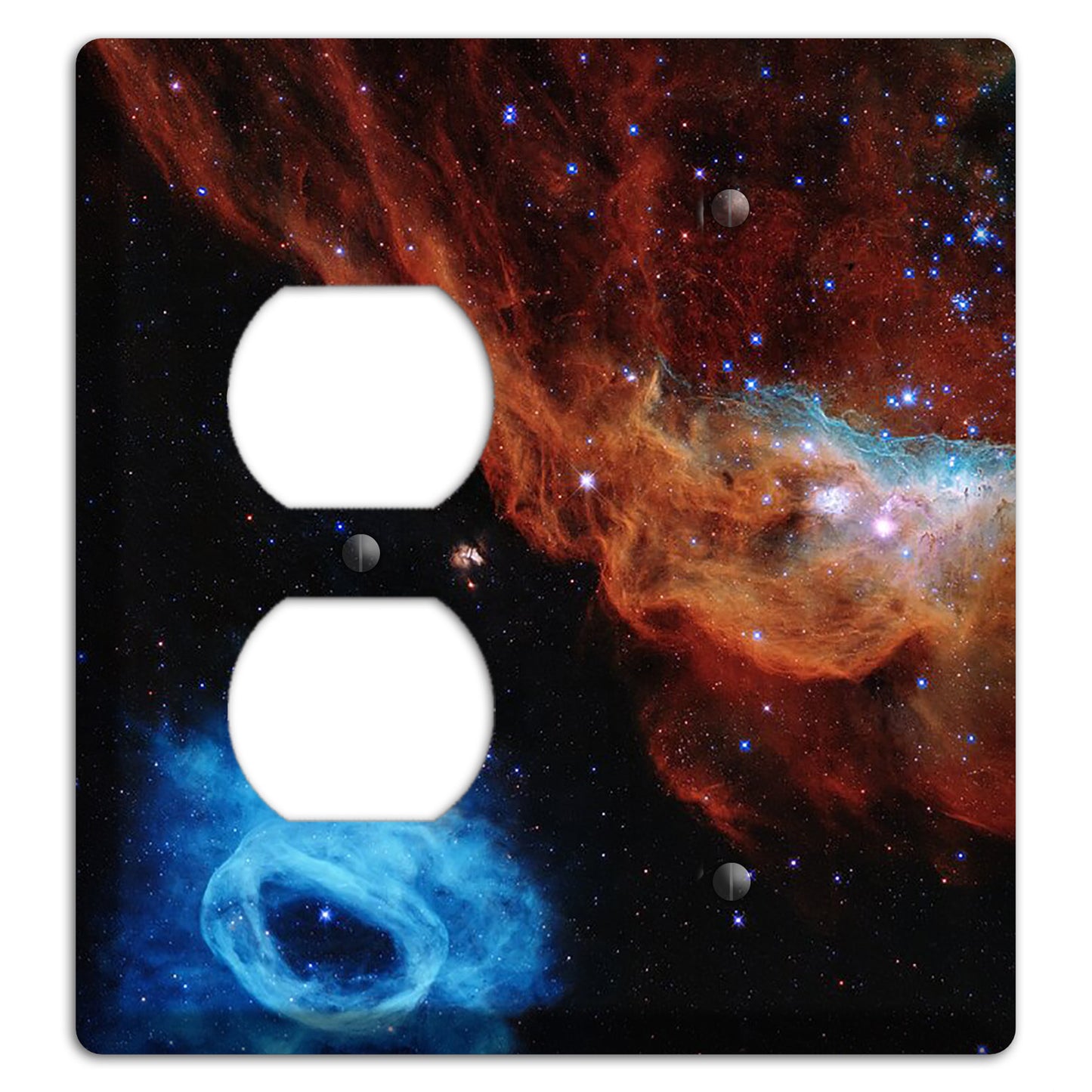 Tapestry of Blazing Starbirth Duplex / Blank Wallplate