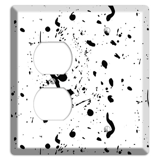 Ink Splash 2 Duplex / Blank Wallplate