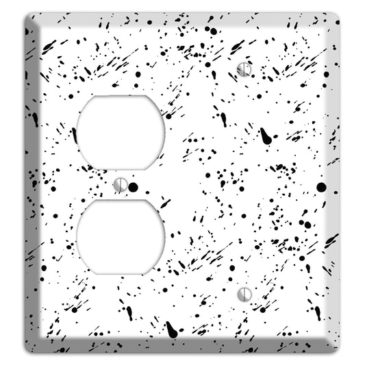 Ink Splash 10 Duplex / Blank Wallplate