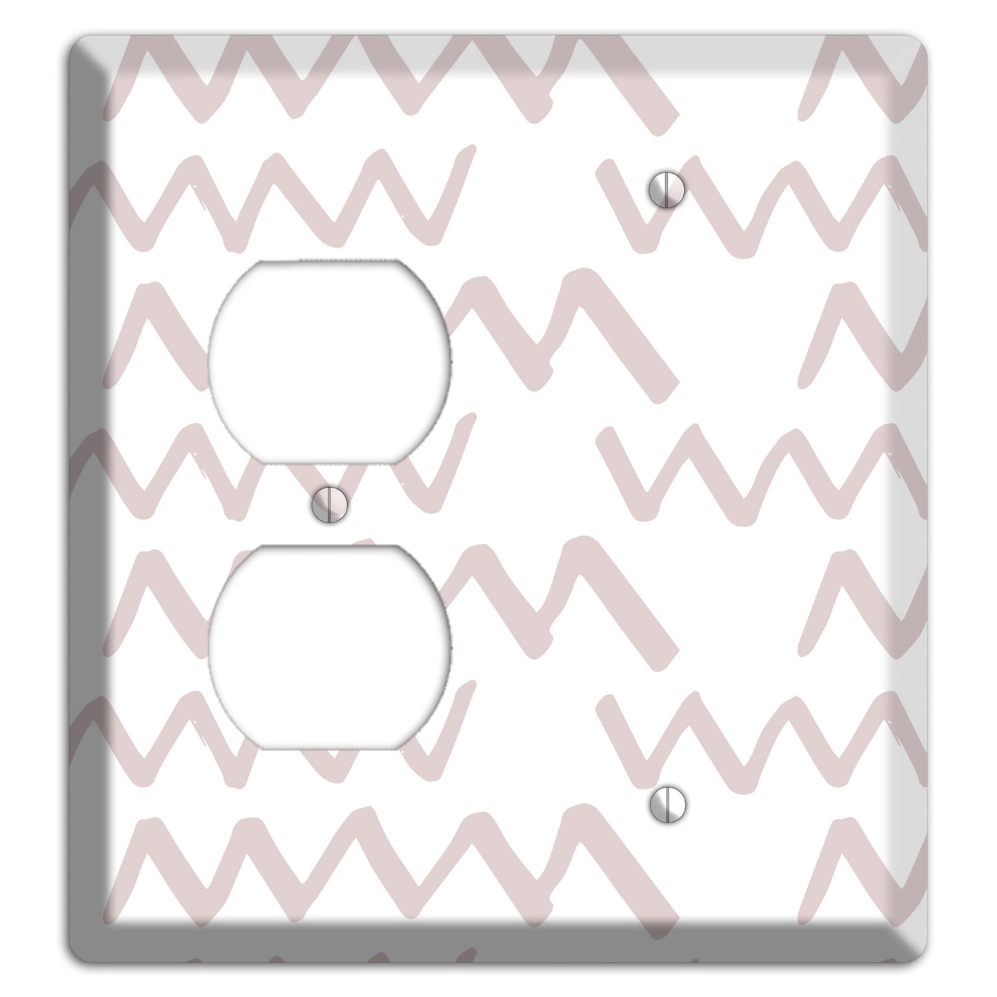 Abstract 19 Duplex / Blank Wallplate