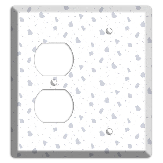 Abstract 9 Duplex / Blank Wallplate