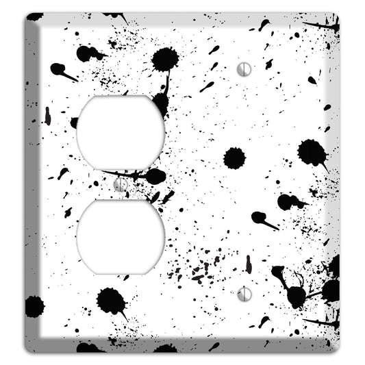 Ink Splash 3 Duplex / Blank Wallplate