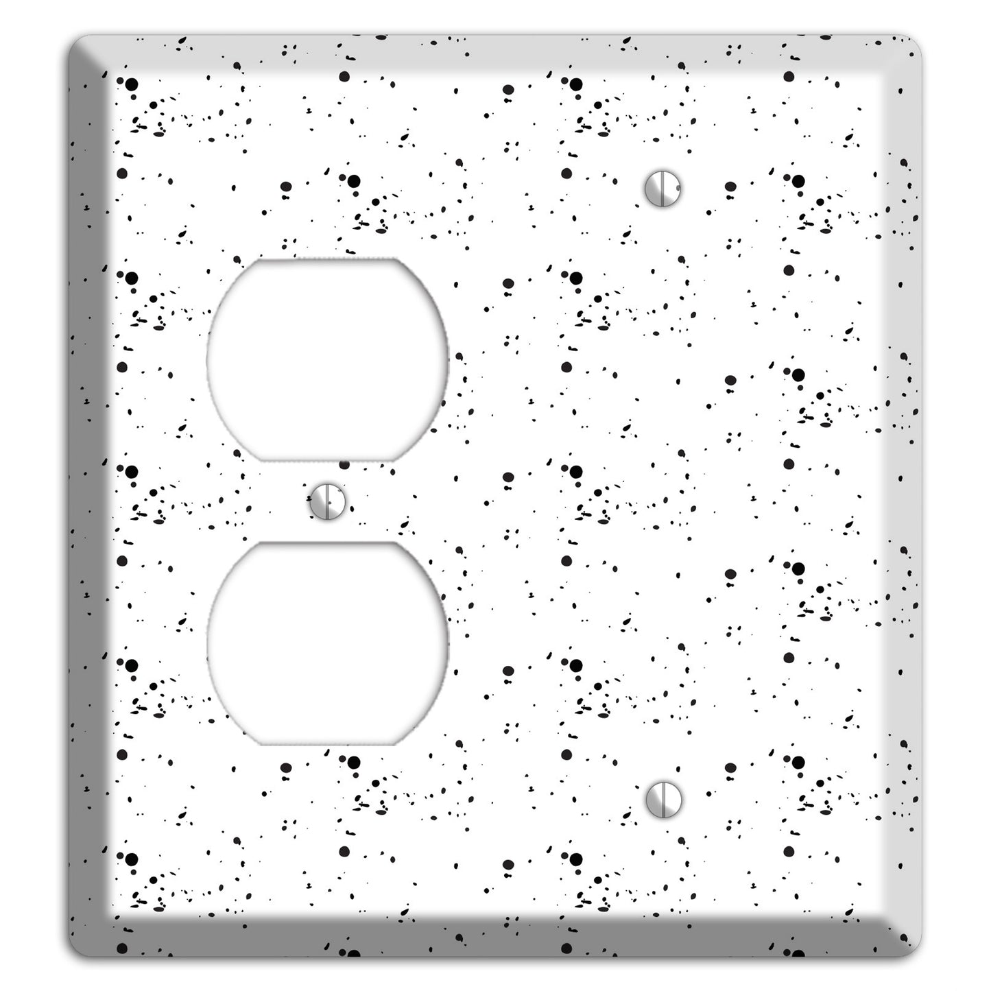 Ink Drops 8 Duplex / Blank Wallplate