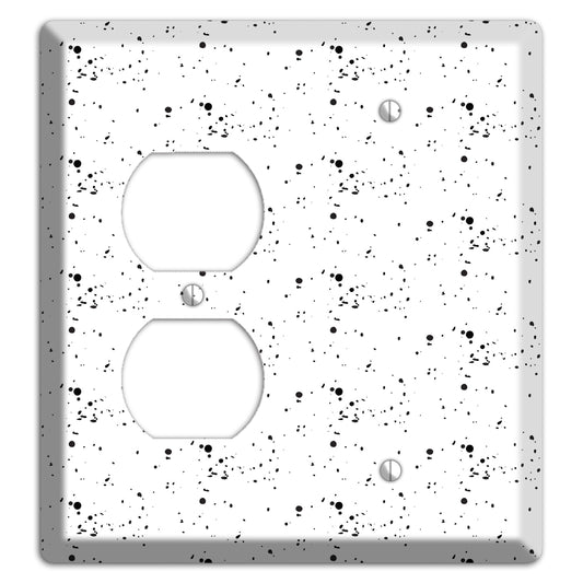 Ink Drops 8 Duplex / Blank Wallplate