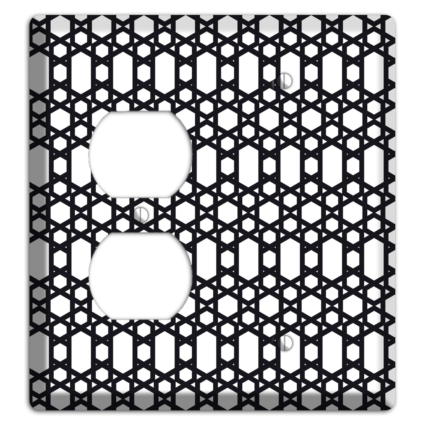 Moroccan 9 Duplex / Blank Wallplate