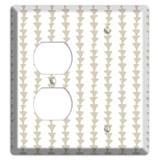 Simple Scandanavian Style A Duplex / Blank Wallplate