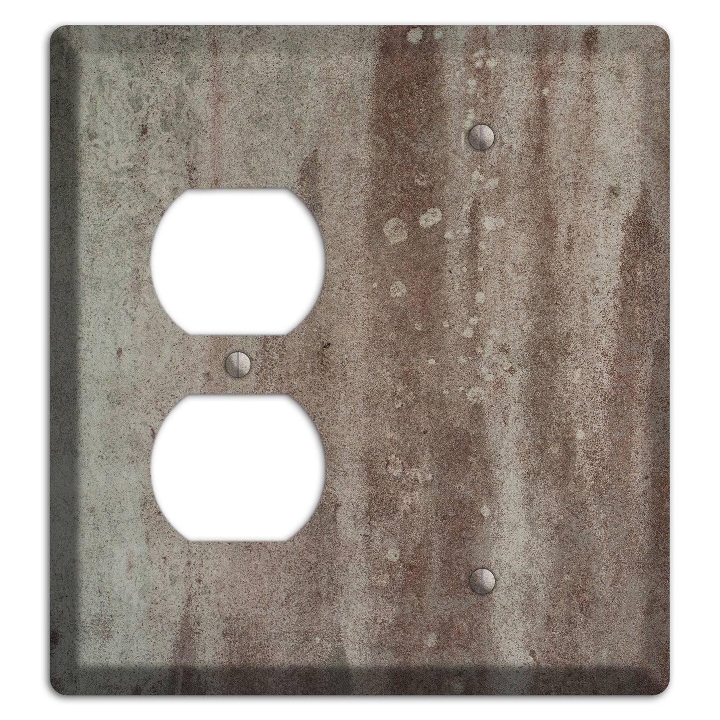 Old Concrete 14 Duplex / Blank Wallplate