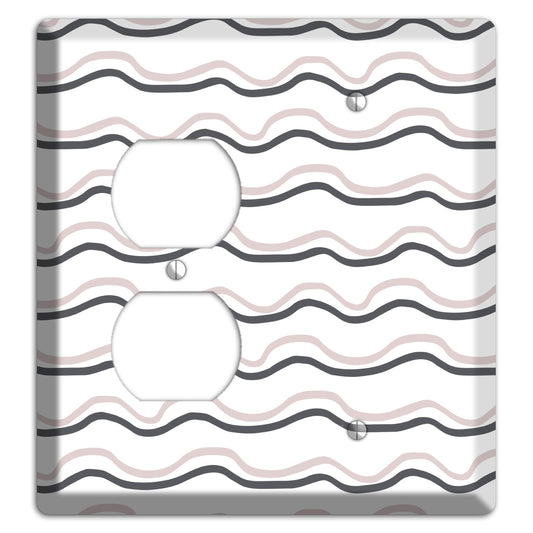 Abstract 30 Duplex / Blank Wallplate