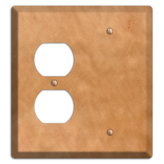 Aged Paper 9 Duplex / Blank Wallplate