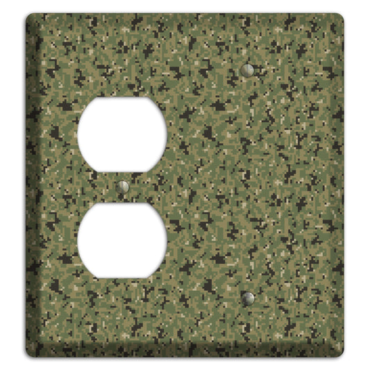 Tropinc Camo Duplex / Blank Wallplate