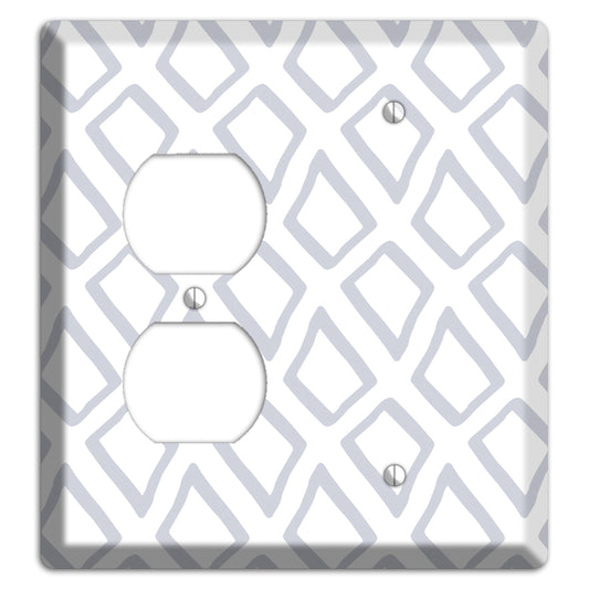 Abstract 29 Duplex / Blank Wallplate