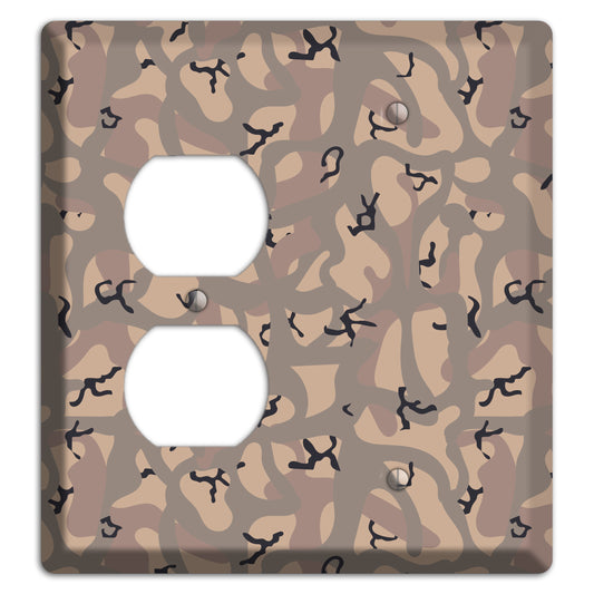 Urban Tracks Camo Duplex / Blank Wallplate