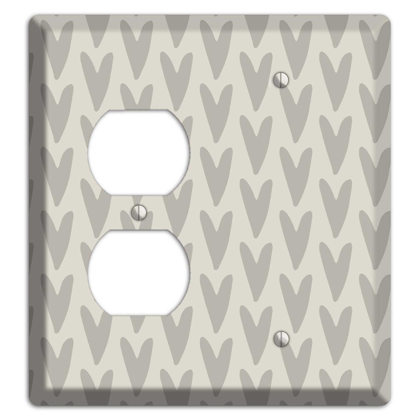 Simple Scandanavian Style I Duplex / Blank Wallplate