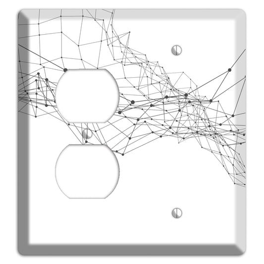 Linear G Duplex / Blank Wallplate