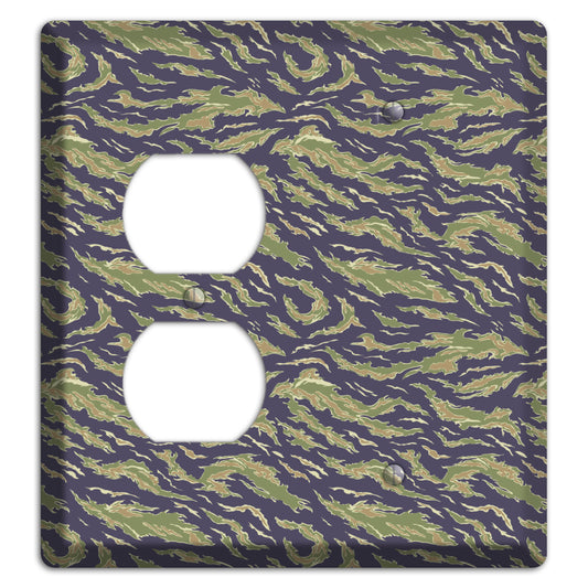 Vietnam Tiger 1 Camo Duplex / Blank Wallplate