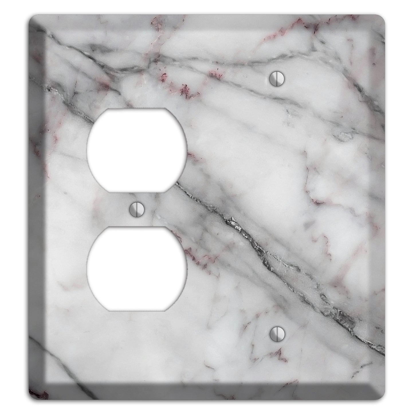 Scorpion Marble Duplex / Blank Wallplate