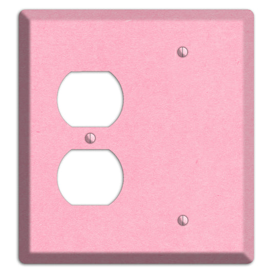 Lavender Pink Kraft Duplex / Blank Wallplate