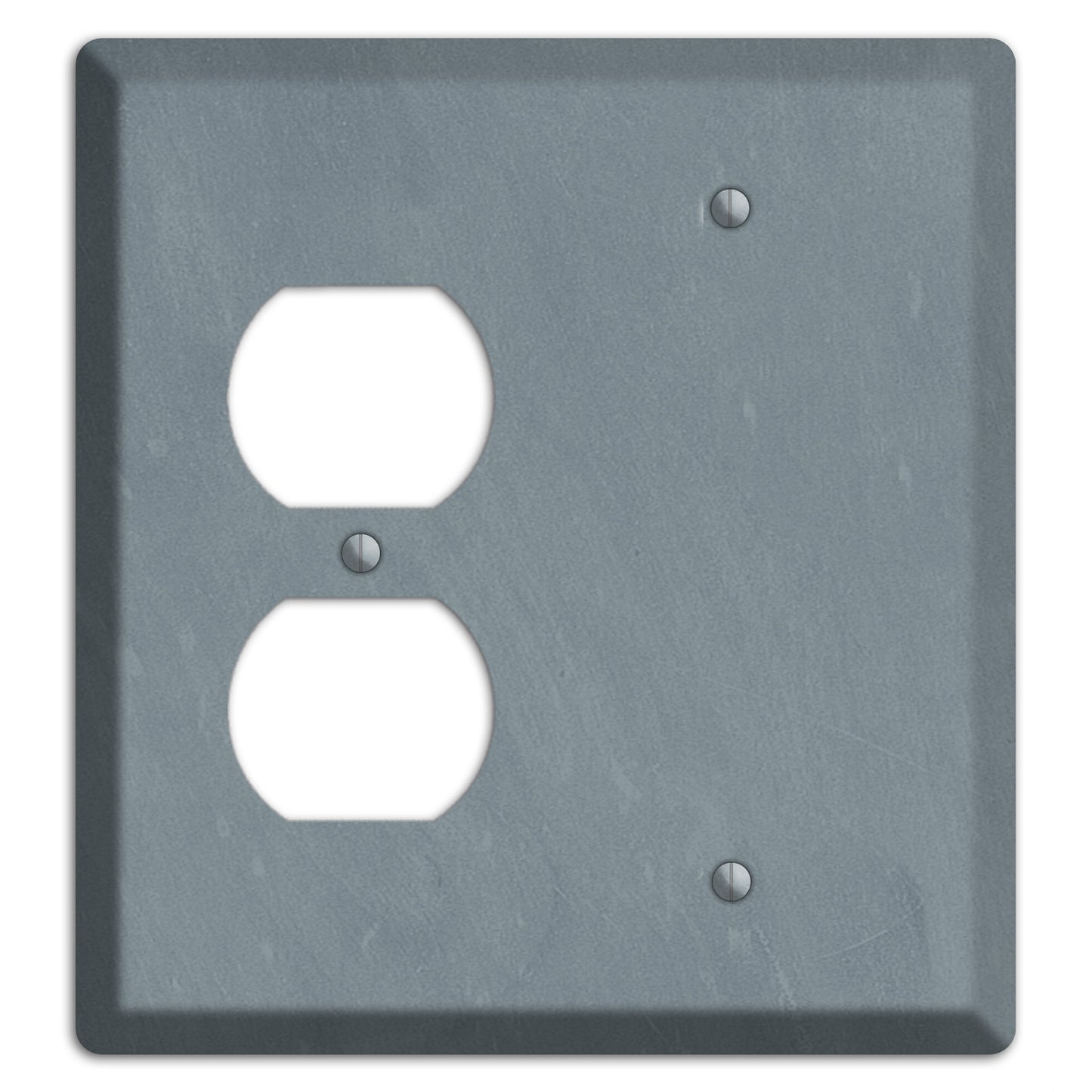 Chalk Slate Duplex / Blank Wallplate