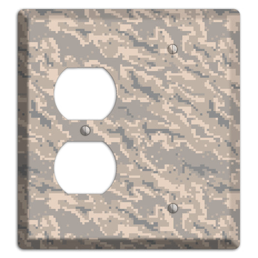 UCAF Tiger Stripe 1 Camo Duplex / Blank Wallplate