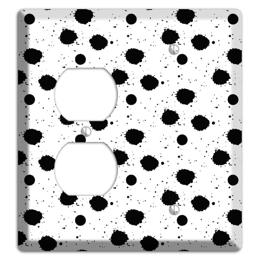 Ink Drops 4 Duplex / Blank Wallplate