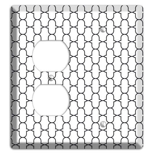 Moroccan 13 Duplex / Blank Wallplate