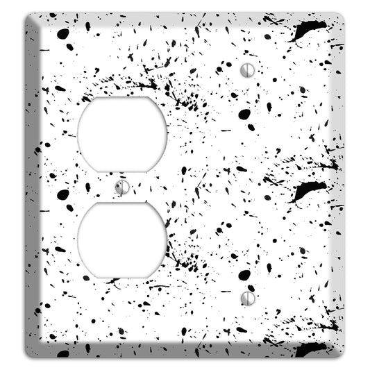 Ink Splash 5 Duplex / Blank Wallplate