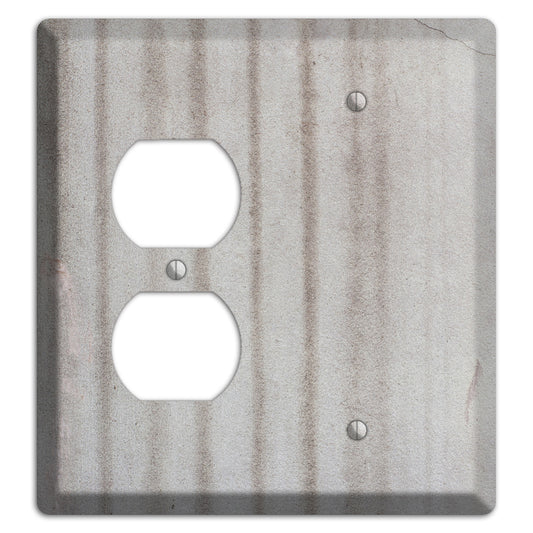 Old Concrete 2 Duplex / Blank Wallplate