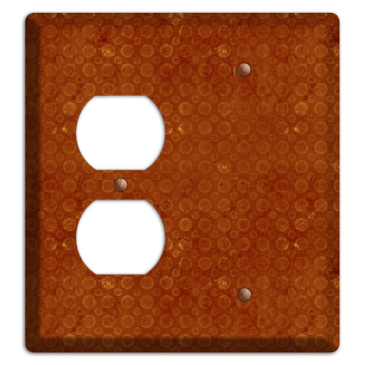 Red Circles Duplex / Blank Wallplate