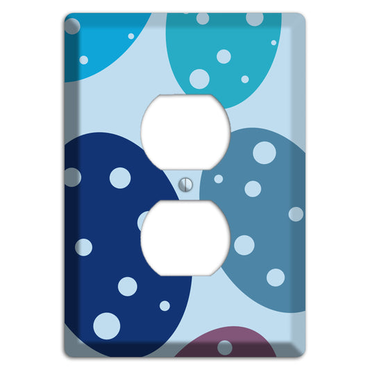 Blue Eggs Duplex Outlet Wallplate