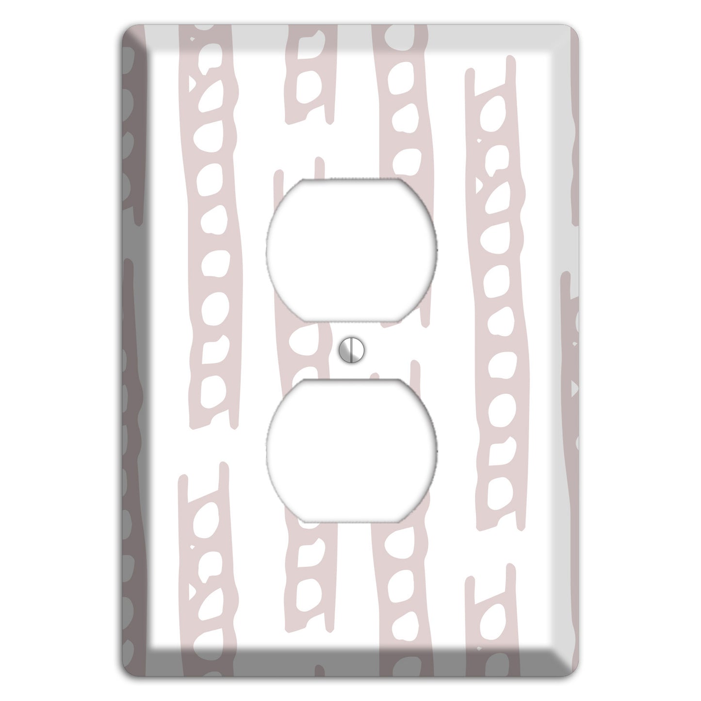 Abstract 27 Duplex Outlet Wallplate