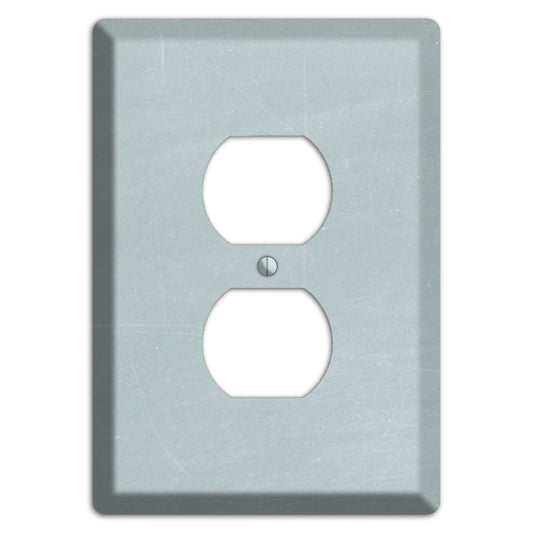 Chalk Light Blue Duplex Outlet Wallplate