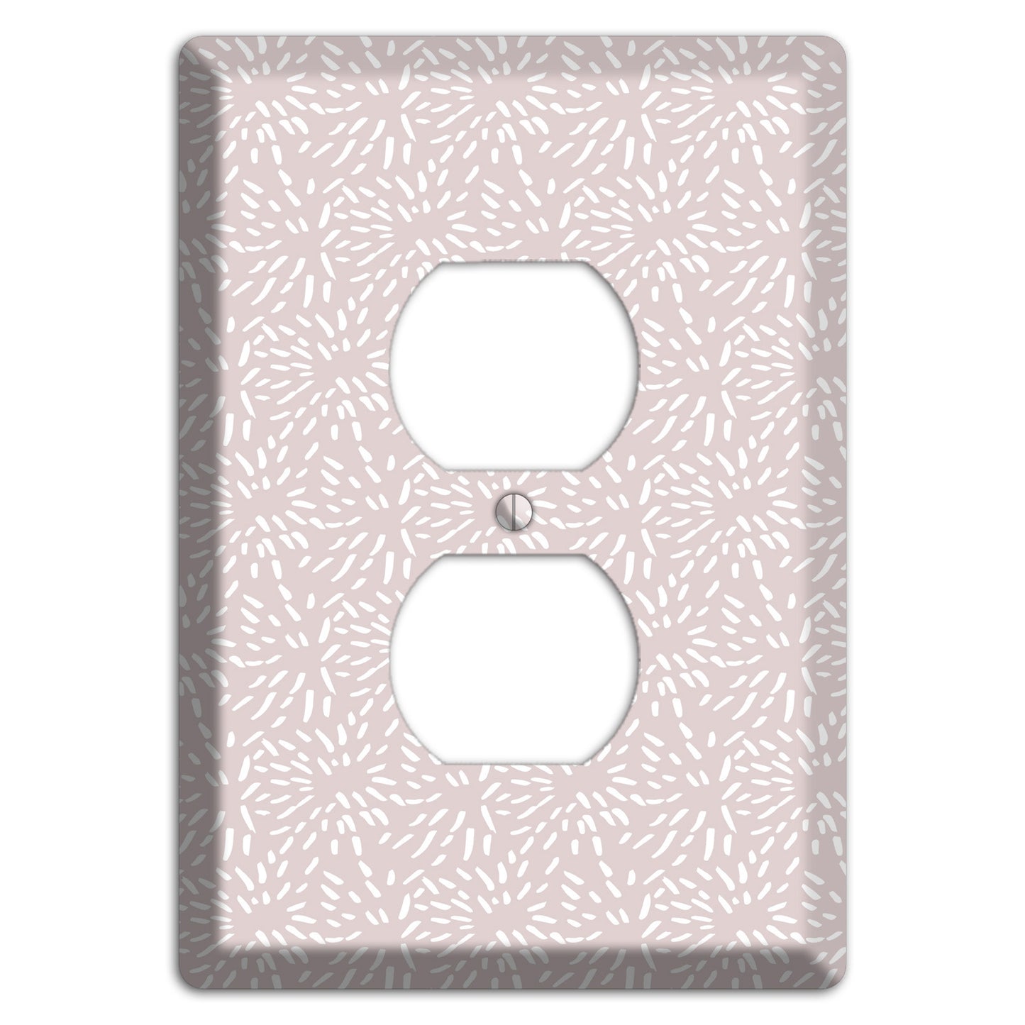 Abstract 8 Duplex Outlet Wallplate