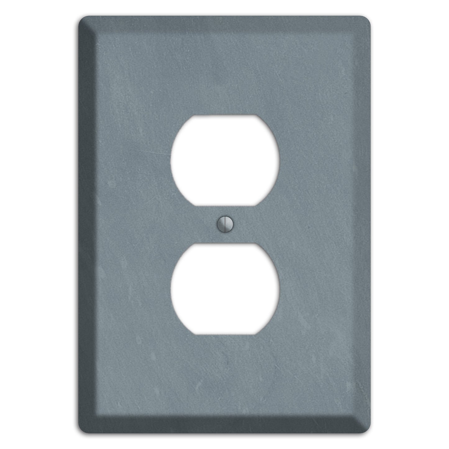 Chalk Slate Duplex Outlet Wallplate