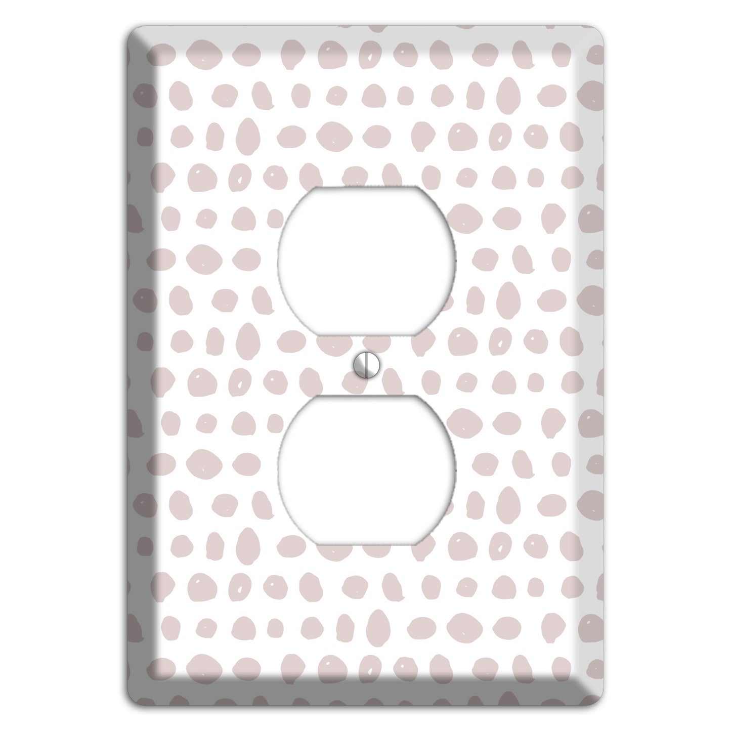 Abstract 5 Duplex Outlet Wallplate