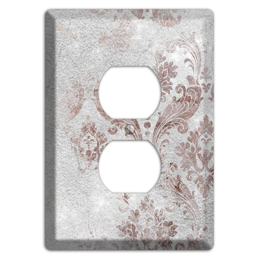 Nobel Whimsical Damask Duplex Outlet Wallplate