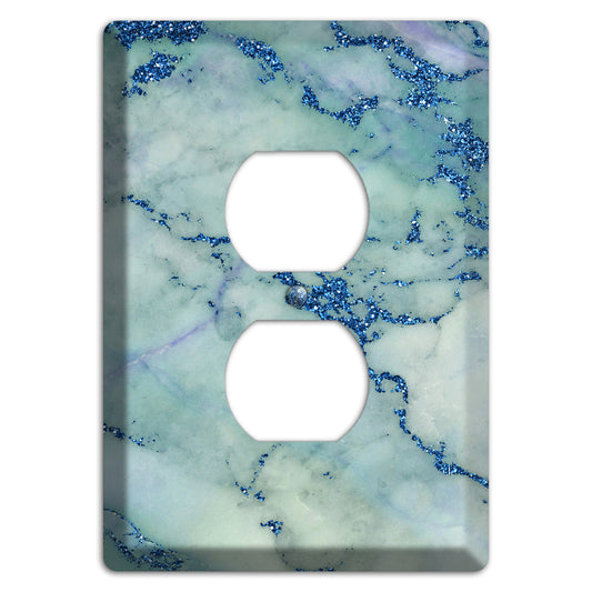 Opal marble Duplex Outlet Wallplate