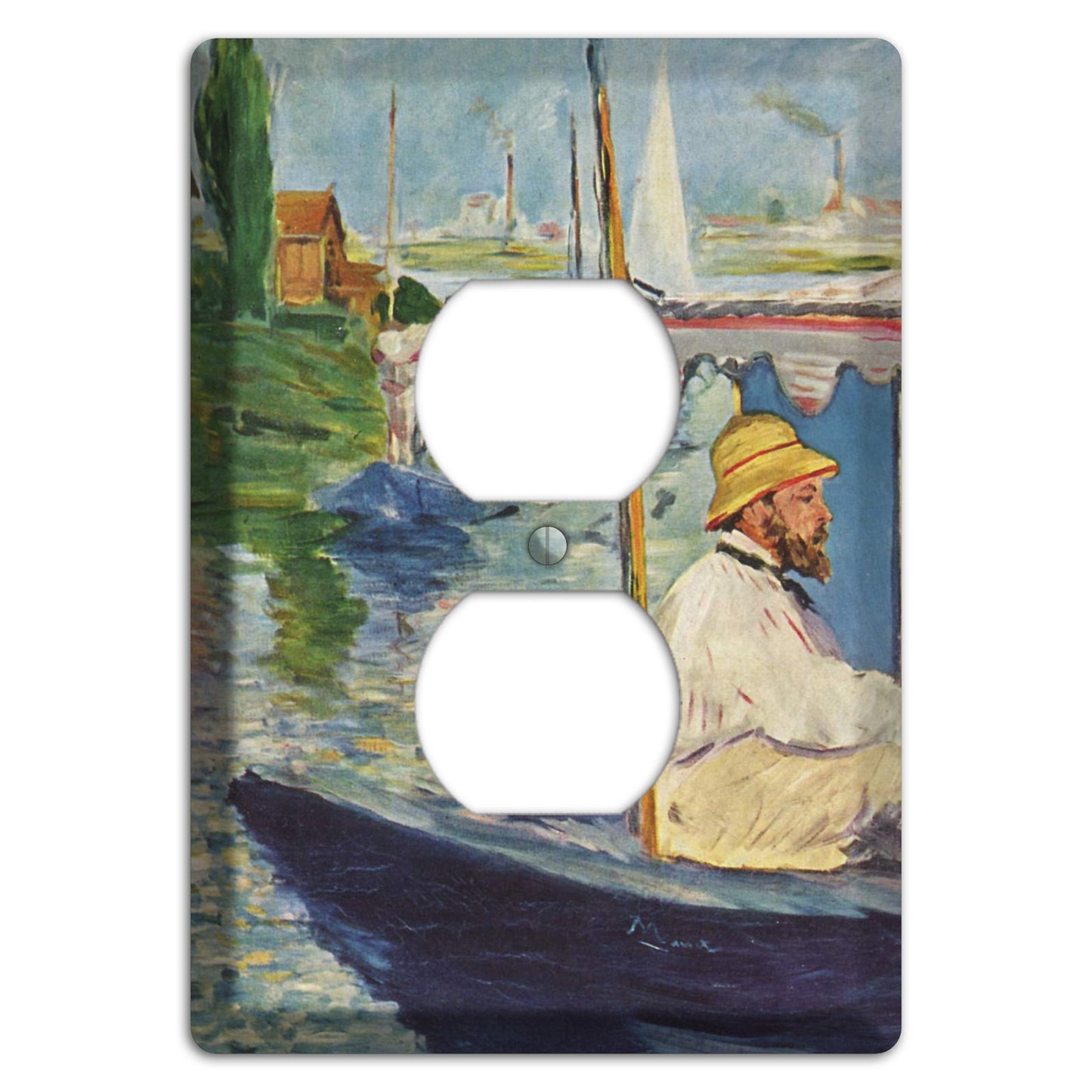 Edouard Manet Duplex Outlet Wallplate